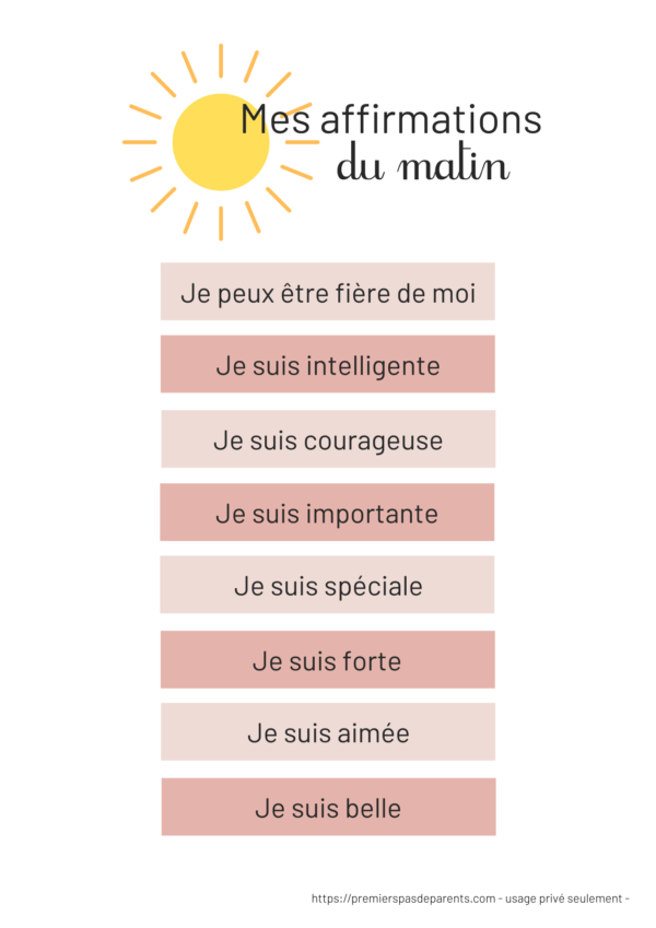 Affiche messages positifs du matin – Image 6